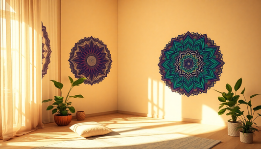 Elevate Your Space: Infusing Spiritual Serenity with Mandala Designs